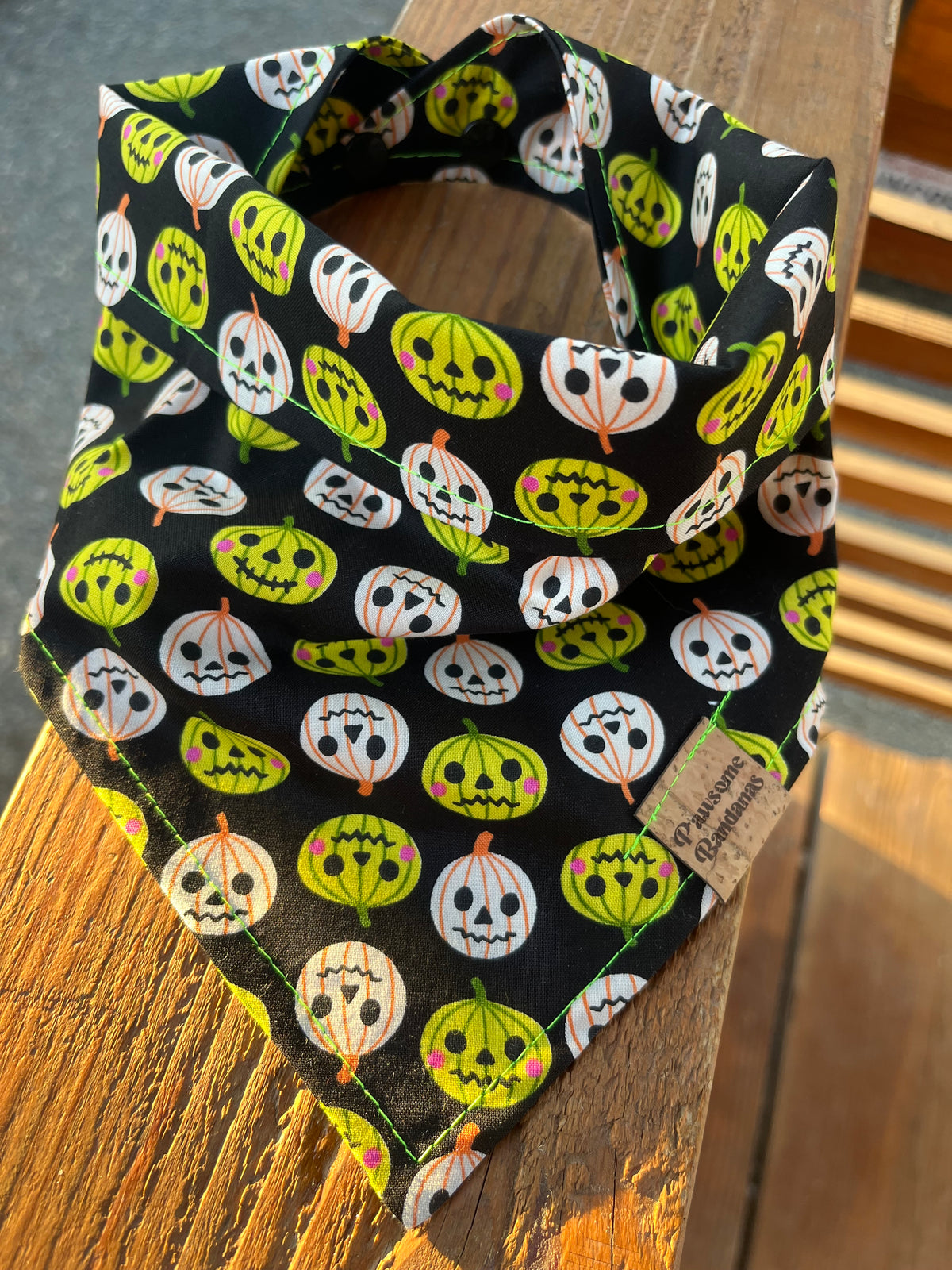 Neon pumpkins