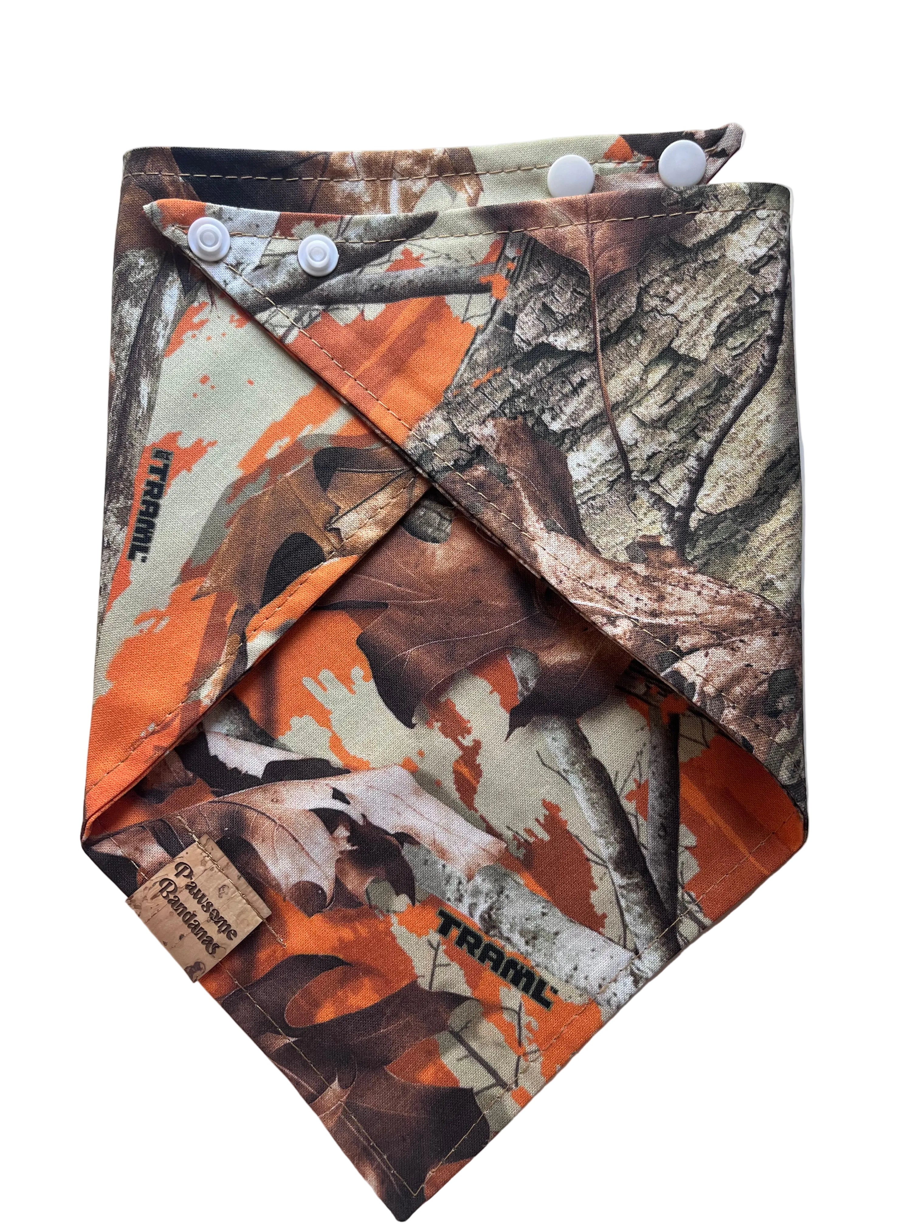 Orange Camo Woodland