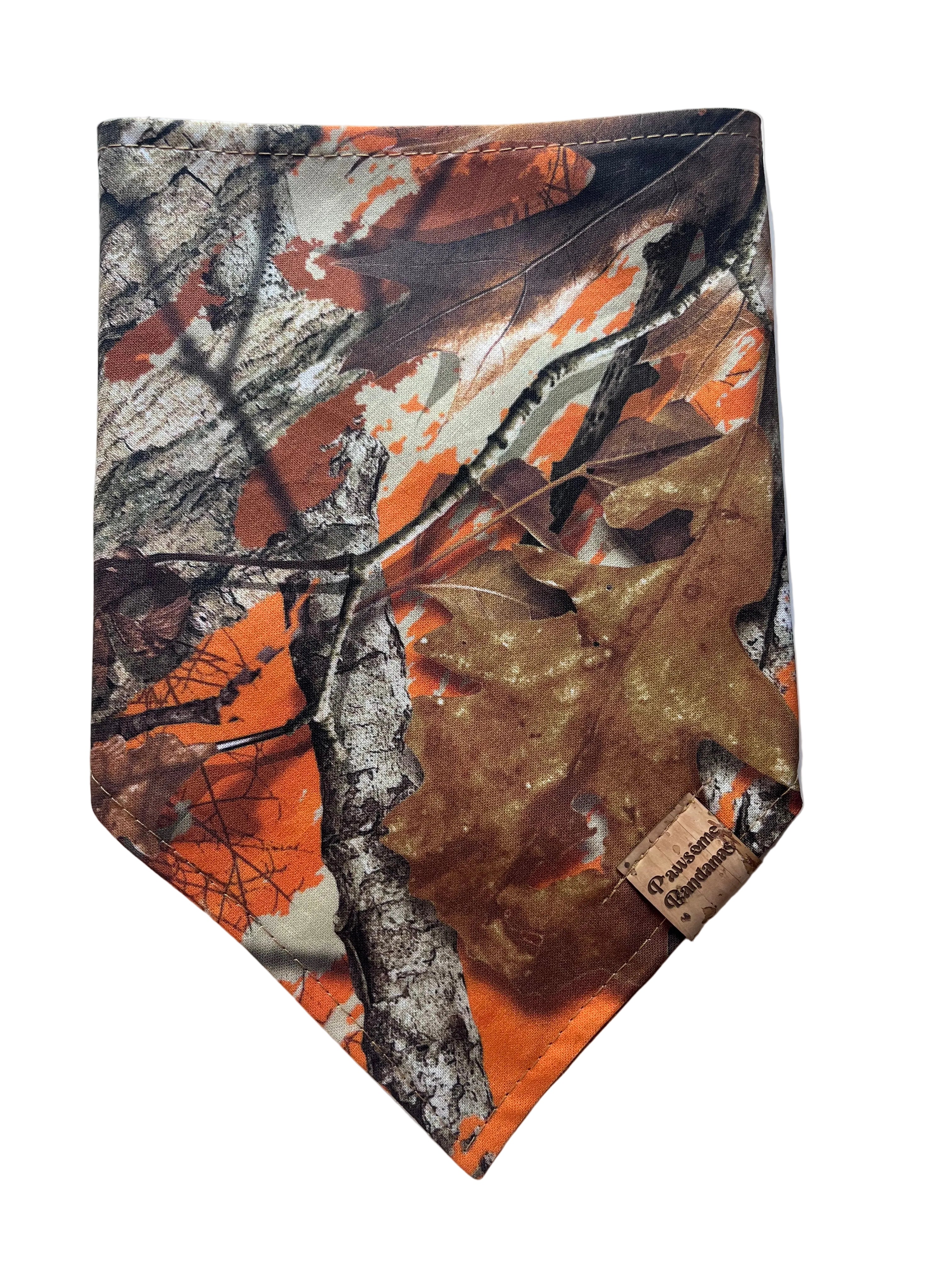 Orange Camo Woodland