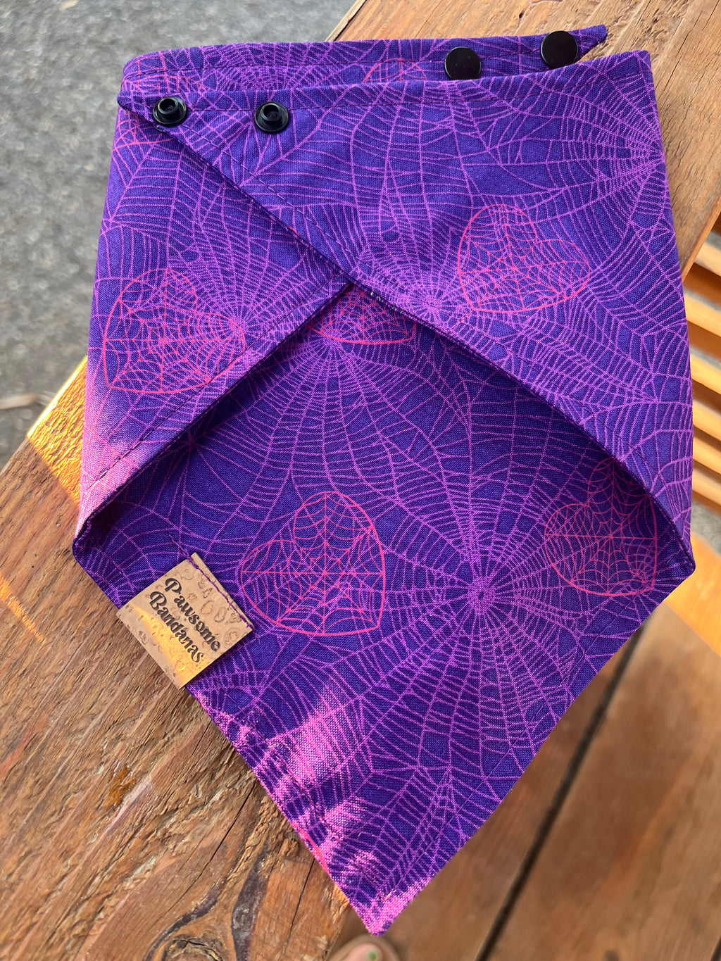 Purple spider web 🕸️🕷️