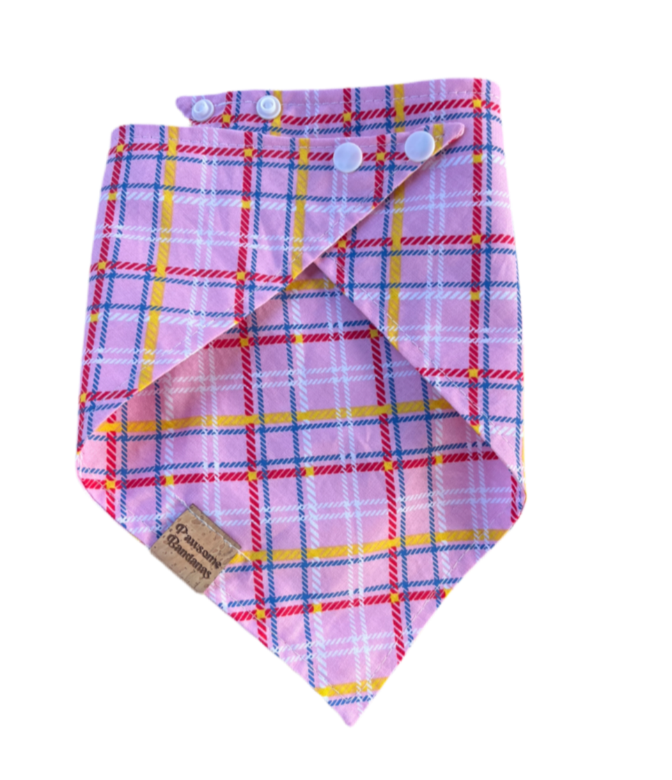 Pink plaid