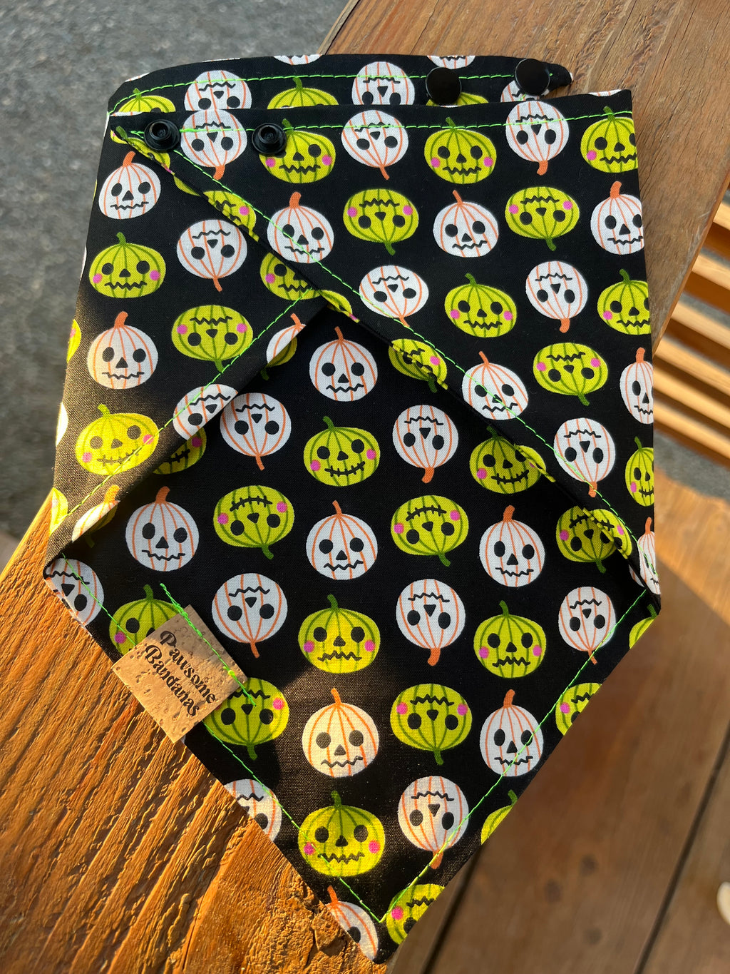 Neon pumpkins