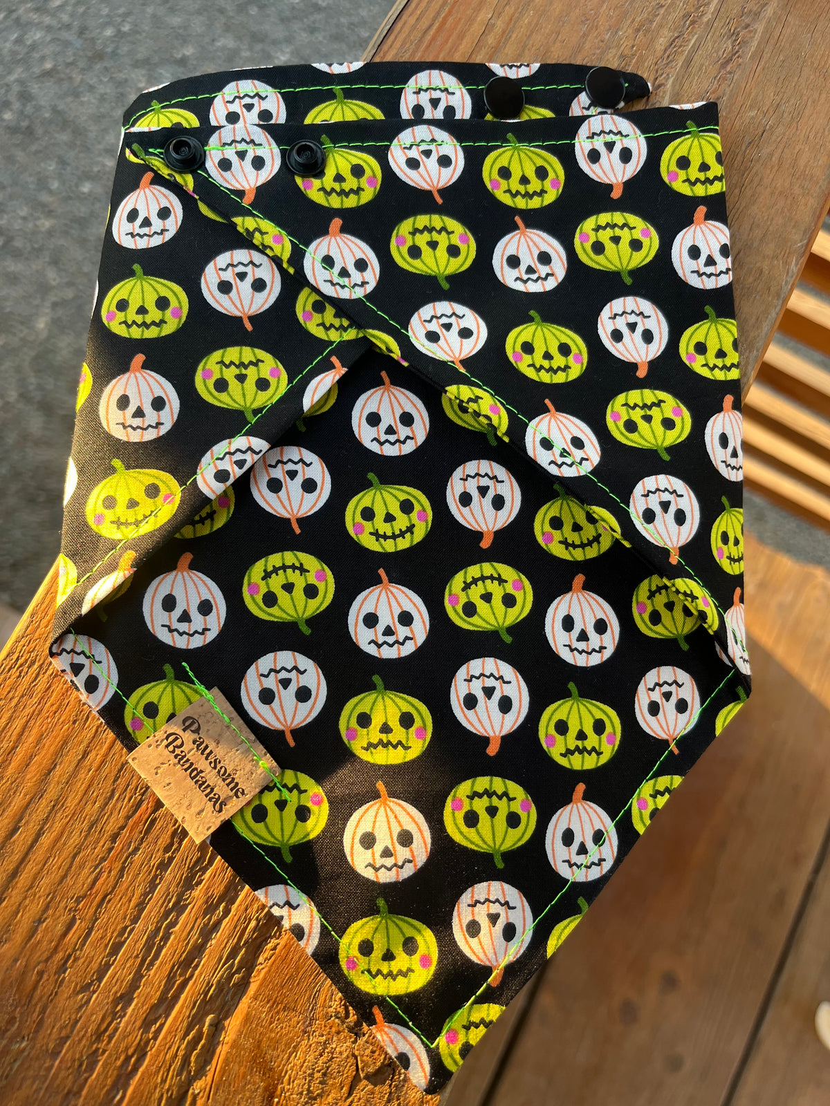 Neon pumpkins