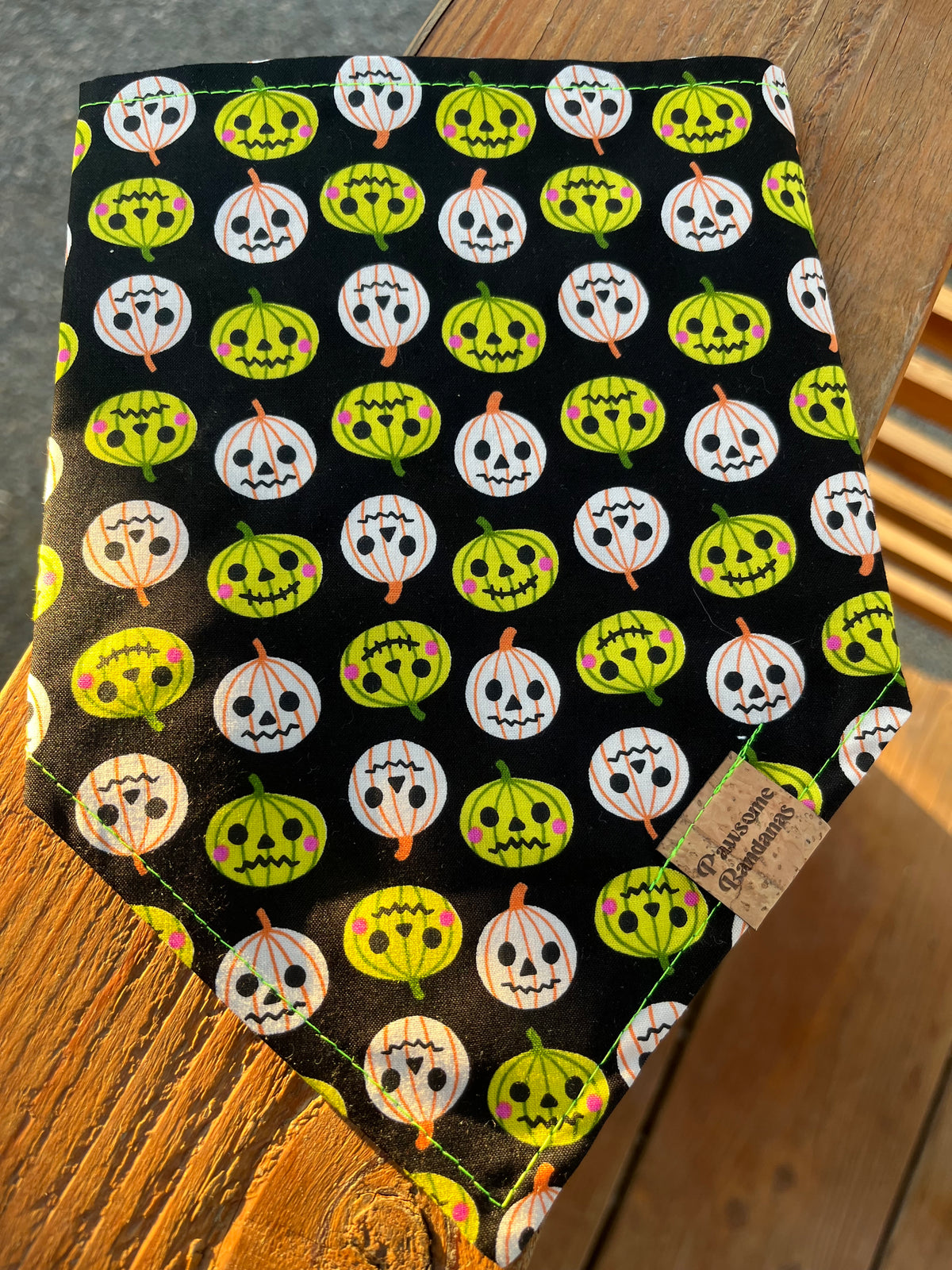 Neon pumpkins